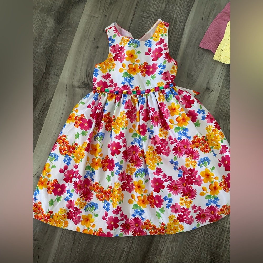 American Princess Multicolor Floral Dress